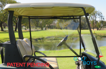 gallery/golf boys golf cart divider screen close up photo